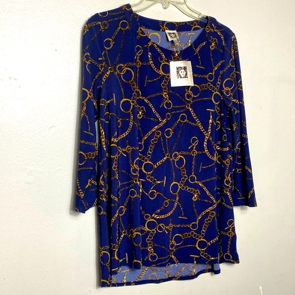 Anne Klein Stretch Blouse size s - Picture 1 of 7